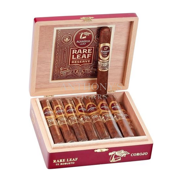 Aganorsa Leaf Rare Leaf Corojo Robusto cigar box