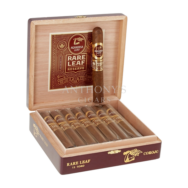 Aganorsa Leaf Rare Leaf Corojo Toro cigar box
