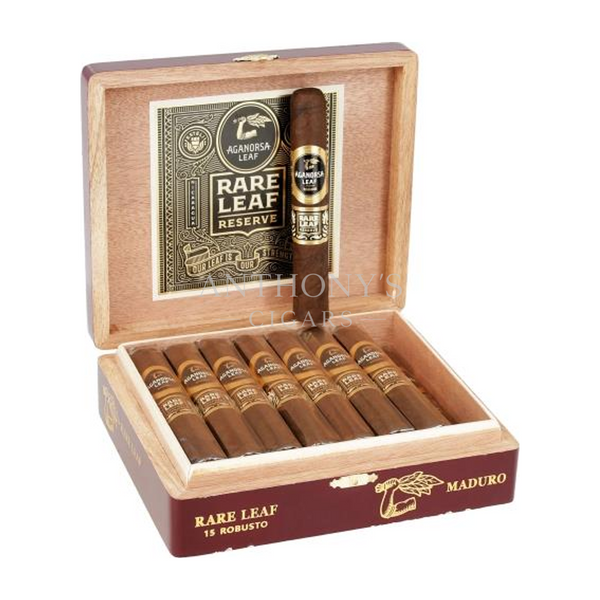 Aganorsa Leaf Rare Leaf Maduro Robusto cigar box