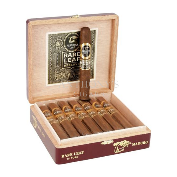 Aganorsa Leaf Rare Leaf Maduro Toro cigar box