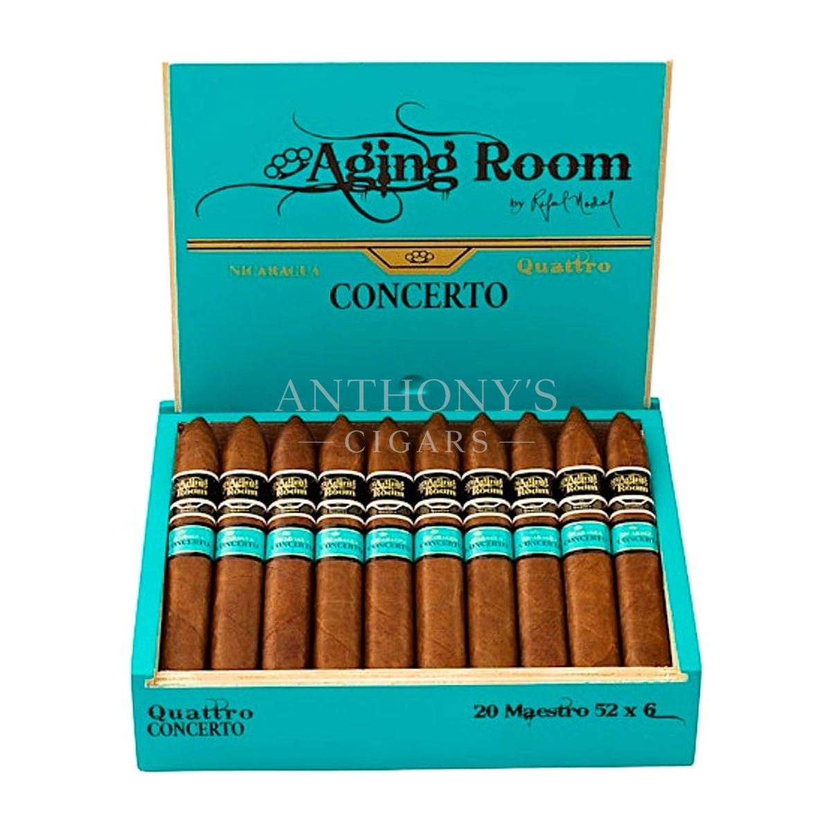 Aging Room Quattro Nicaragua Concerto cigar box