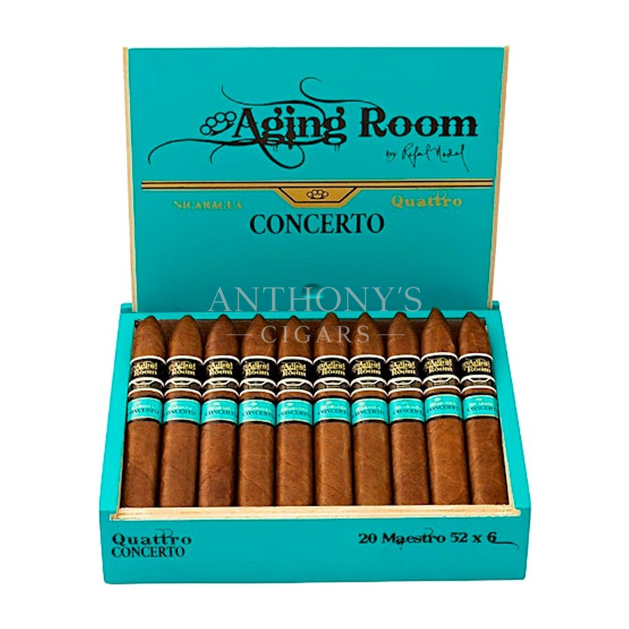 Aging Room Quattro Nicaragua Concerto cigar box