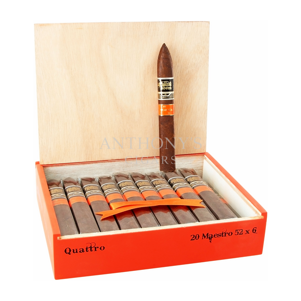 Aging Room Quattro Nicaragua Maestro cigar box