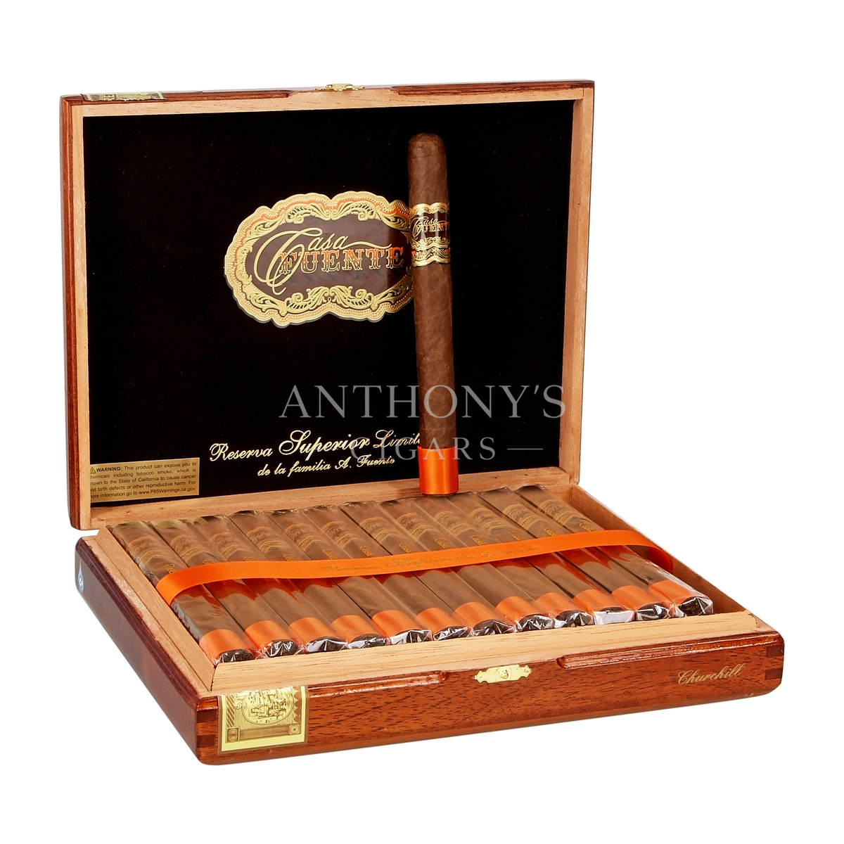 Arturo Fuente Casa Fuente Churchill cigar box
