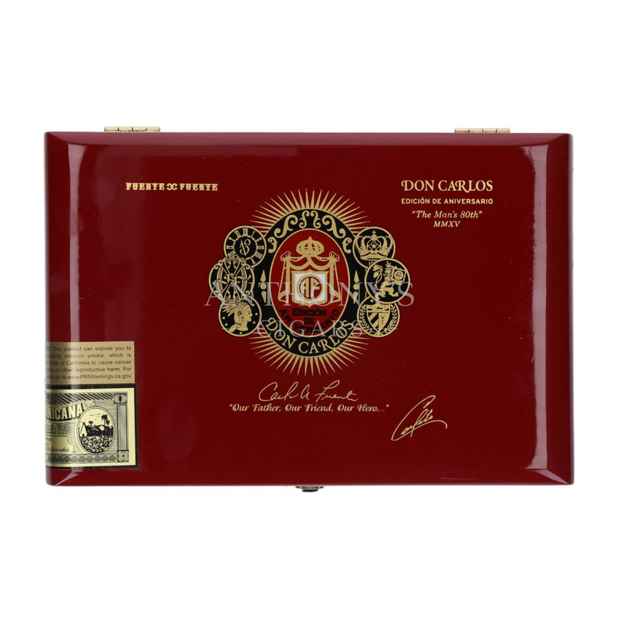 Arturo Fuente Don Carlos Limited Release Eye of the Shark cigar box closed