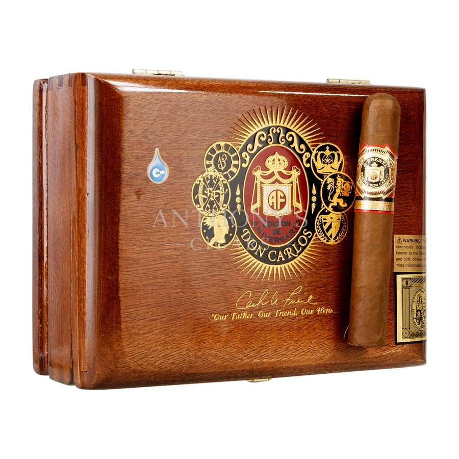 Arturo Fuente Don Carlos Robusto cigar box closed