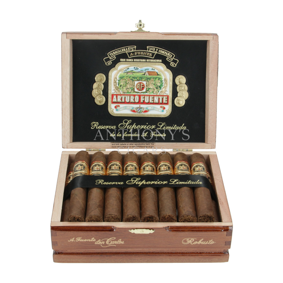 Arturo Fuente Don Carlos Robusto cigar box