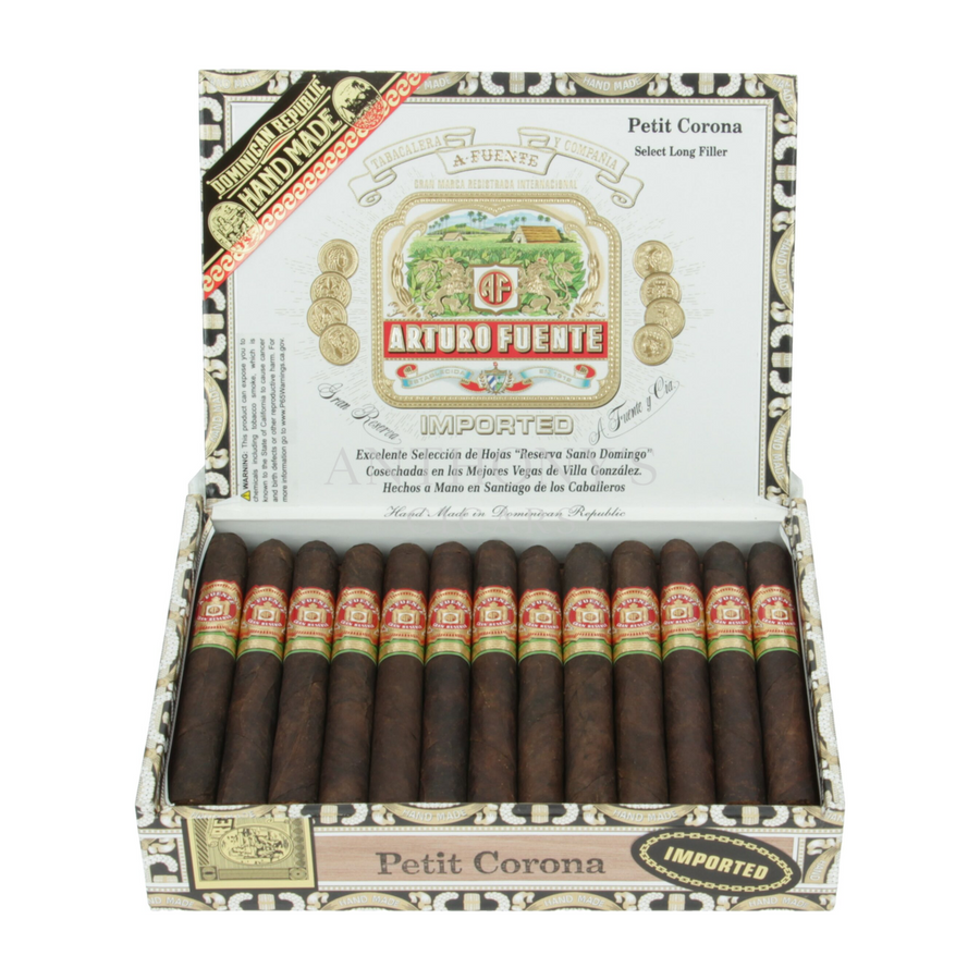 Arturo Fuente Gran Reserva Petite Corona Maduro cigar box