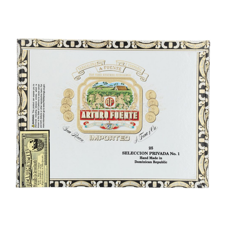 Arturo Fuente Gran Reserva Seleccion Privada No. 1 Maduro cigar box closed