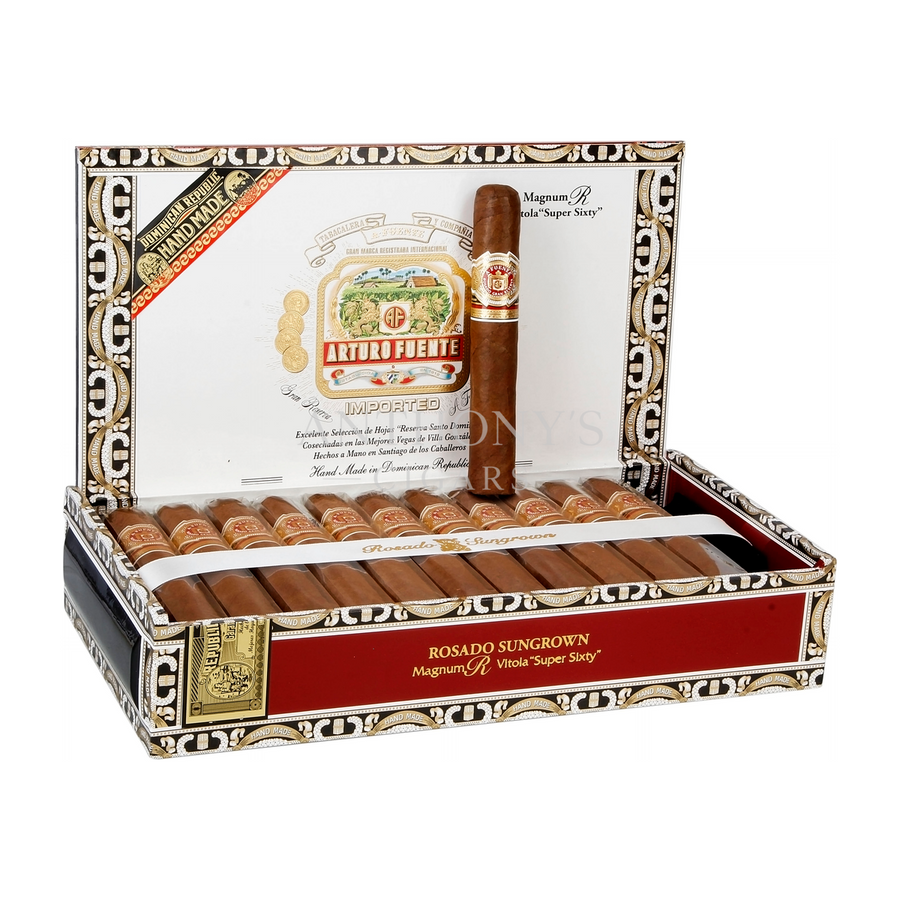 Arturo Fuente Magnum R Rosado Sungrown Special T cigar box