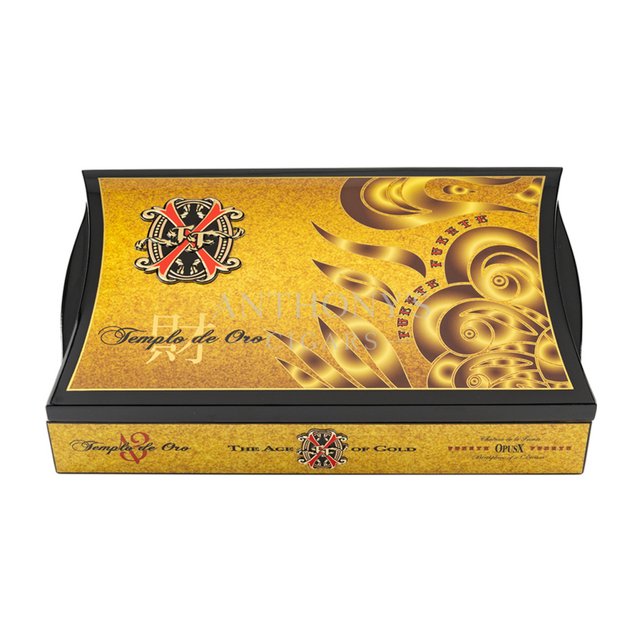Arturo Fuente OpusX Templo de Oro No. 13 cigar box closed
