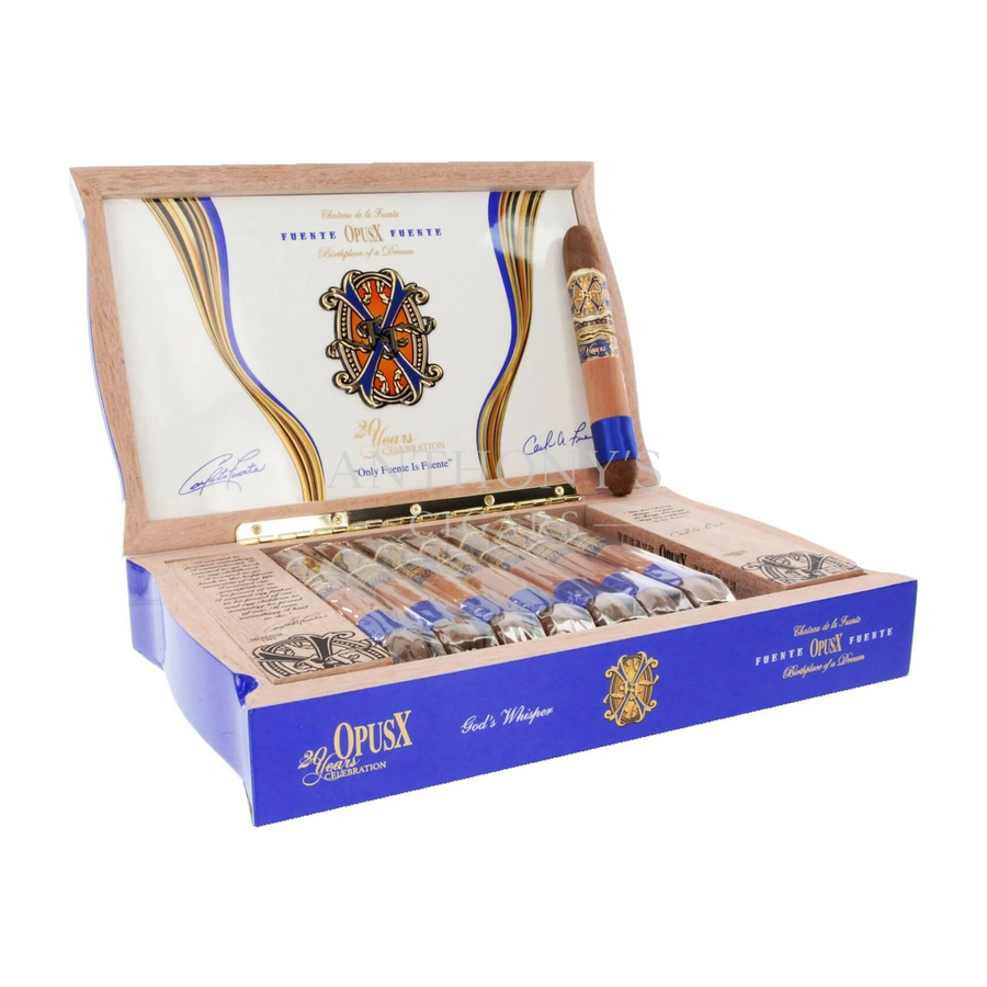 Arturo Fuente OpusX 20th Anniversary God's Whisper cigar box