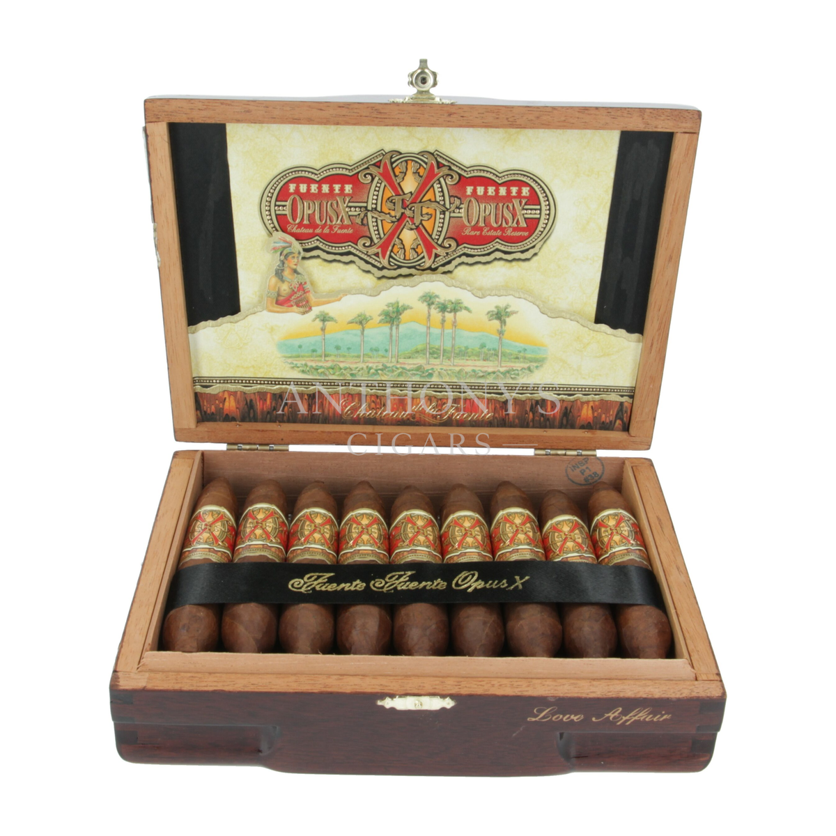 Arturo Fuente OpusX Love Affair cigar box