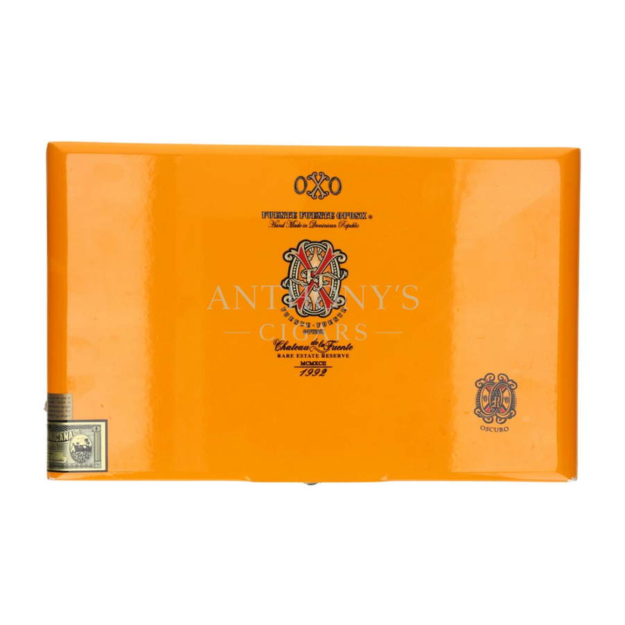 Arturo Fuente OpusX Oro Oscuro Opus X Oro Oscuro Sampler cigar box closed