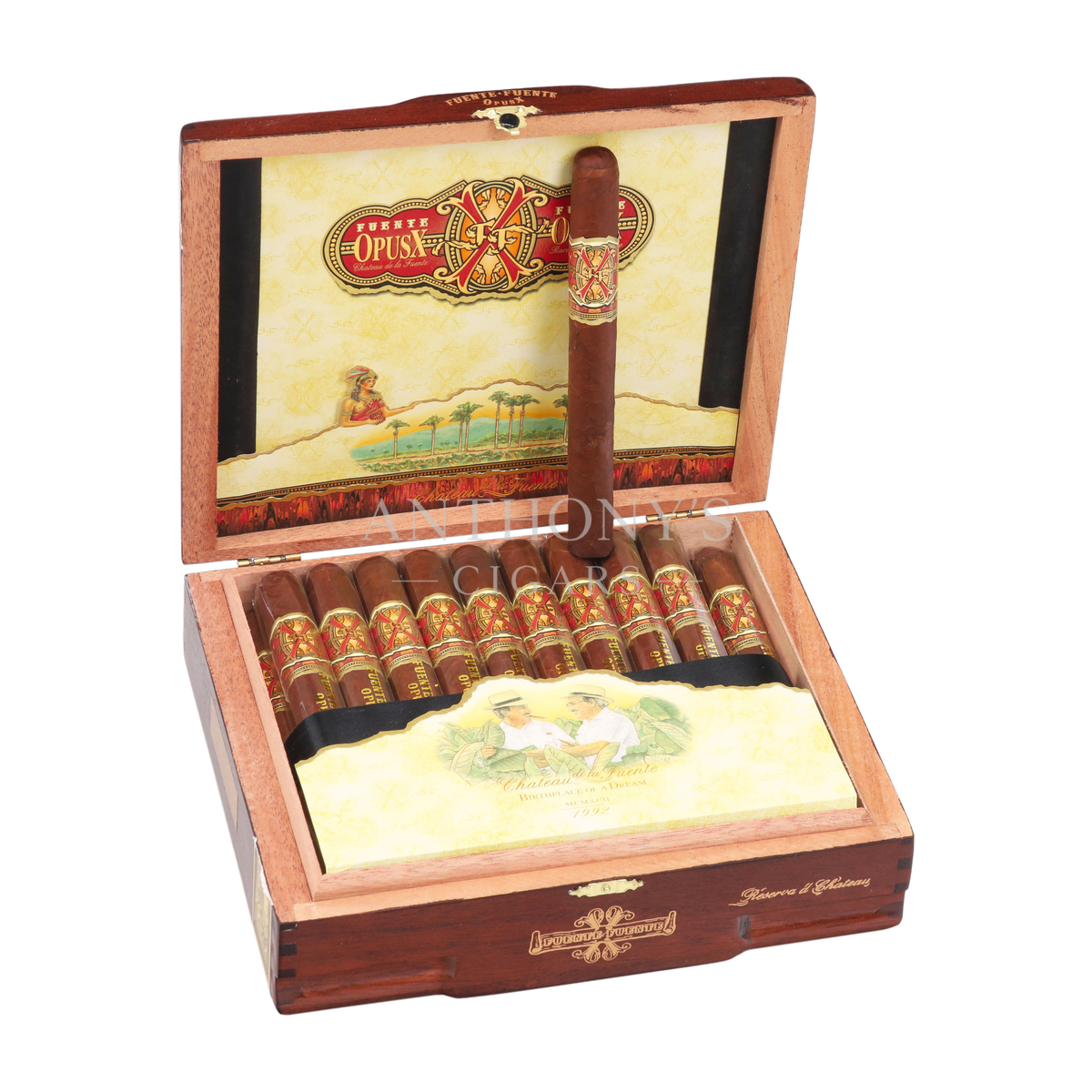 Arturo Fuente OpusX Reserva D'Chateau cigar box