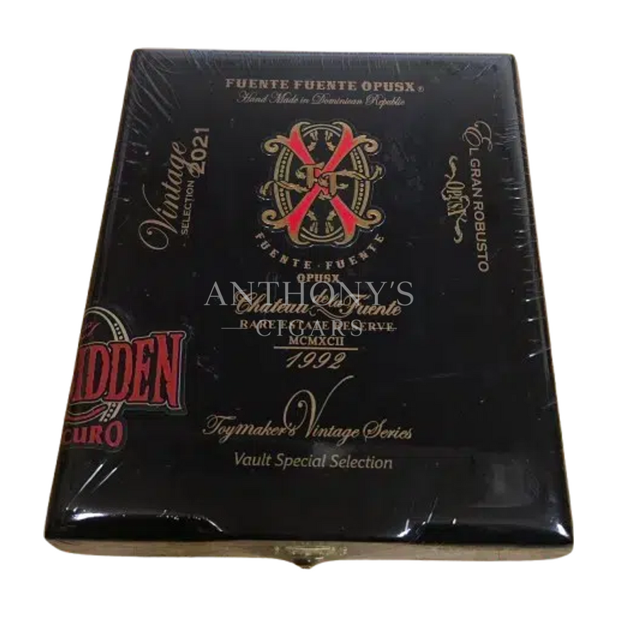Arturo Fuente OpusX Vintage Selection 2021 Gran Robusto 2021 cigar box closed