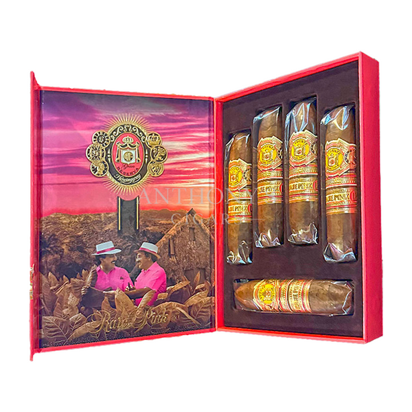 Arturo Fuente Rare Pink Queen of Hearts 5 Pack cigar box