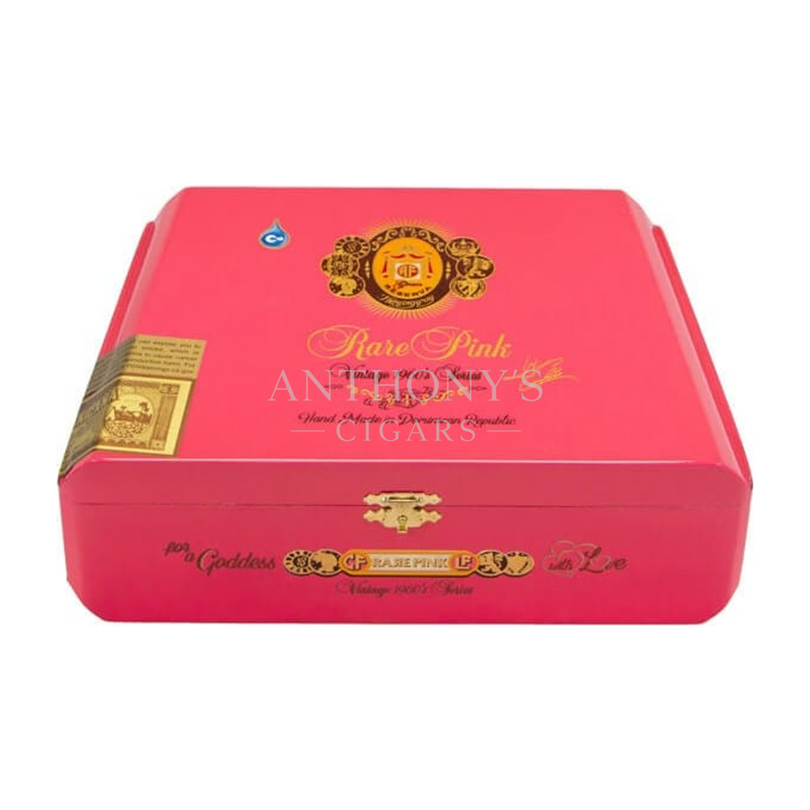 Arturo Fuente Rare Pink Work Of Art cigar box closed