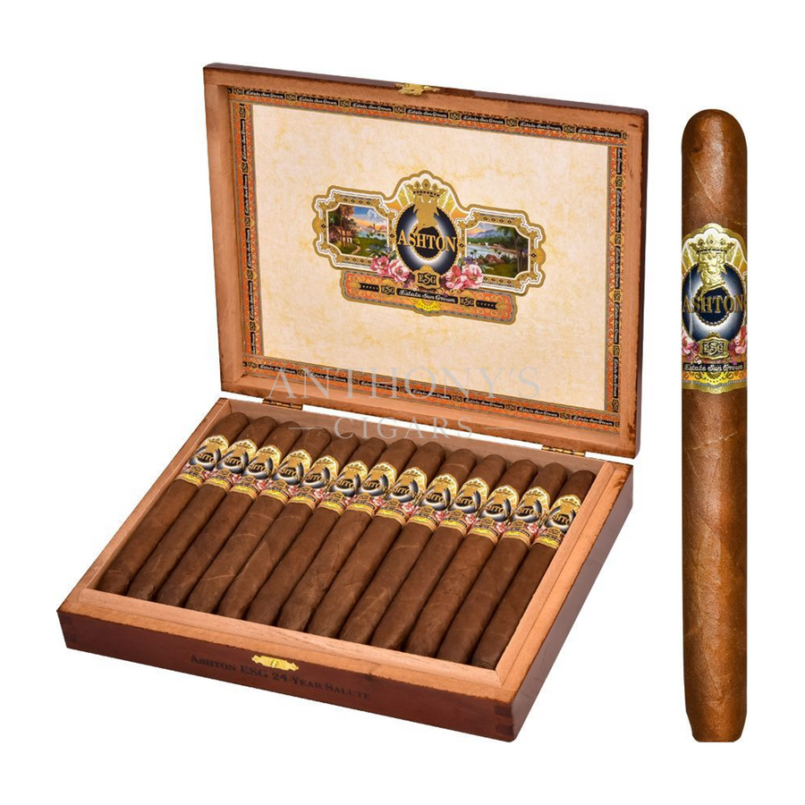 Ashton ESG 24 Year Salute (Perfecto) cigar box