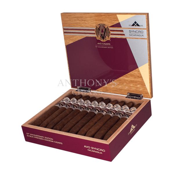 Avo Limited Edition Avo Syncro Nicaragua 10 Year Anniversary cigar box