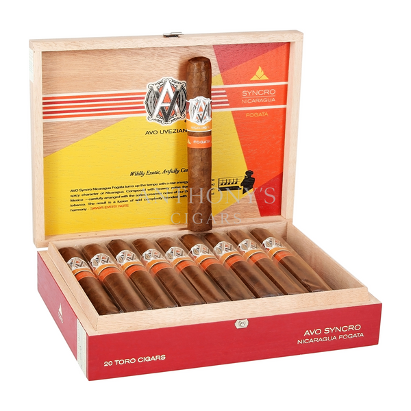 Avo Syncro Nicaragua Fogata Toro cigar box