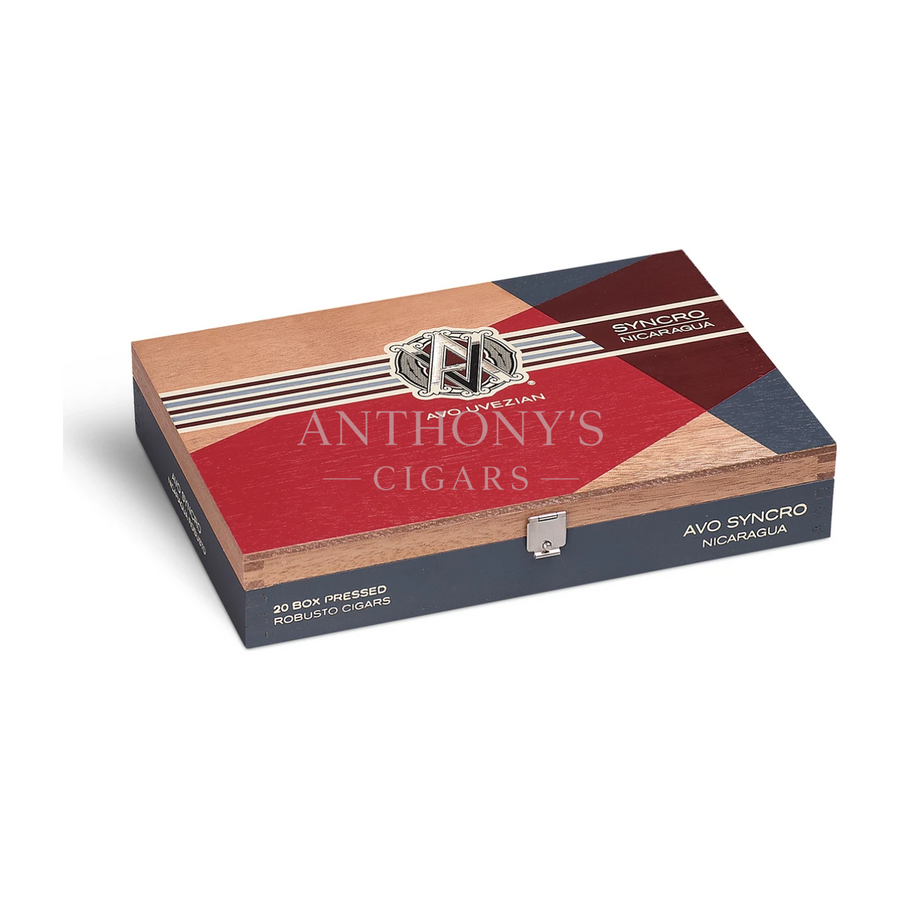 Avo Syncro Nicaragua Robusto cigar box closed