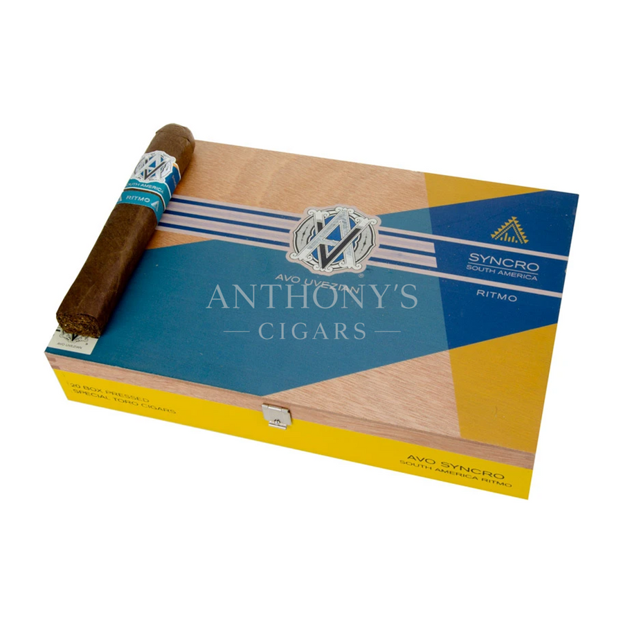 Avo Syncro South America Ritmo Toro cigar box closed