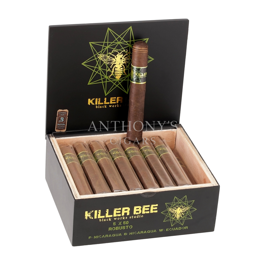 Black Works Studio Killer Bee Robusto cigar box