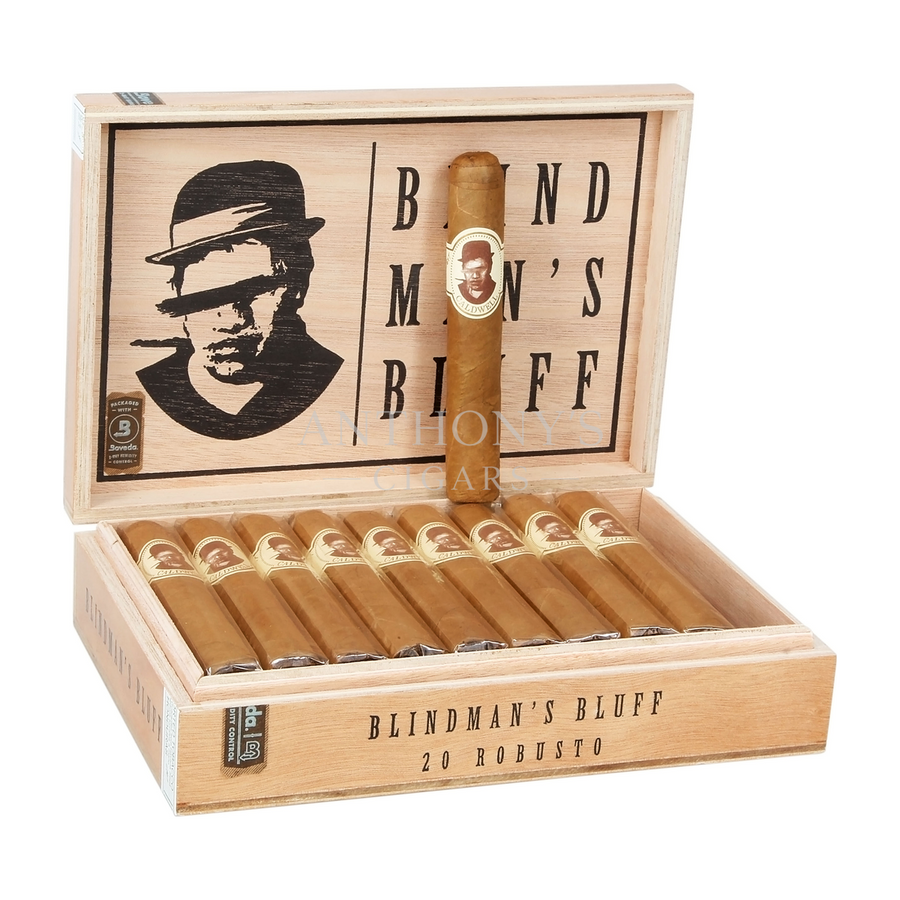 Caldwell Blind Man's Bluff Connecticut Robusto cigar box
