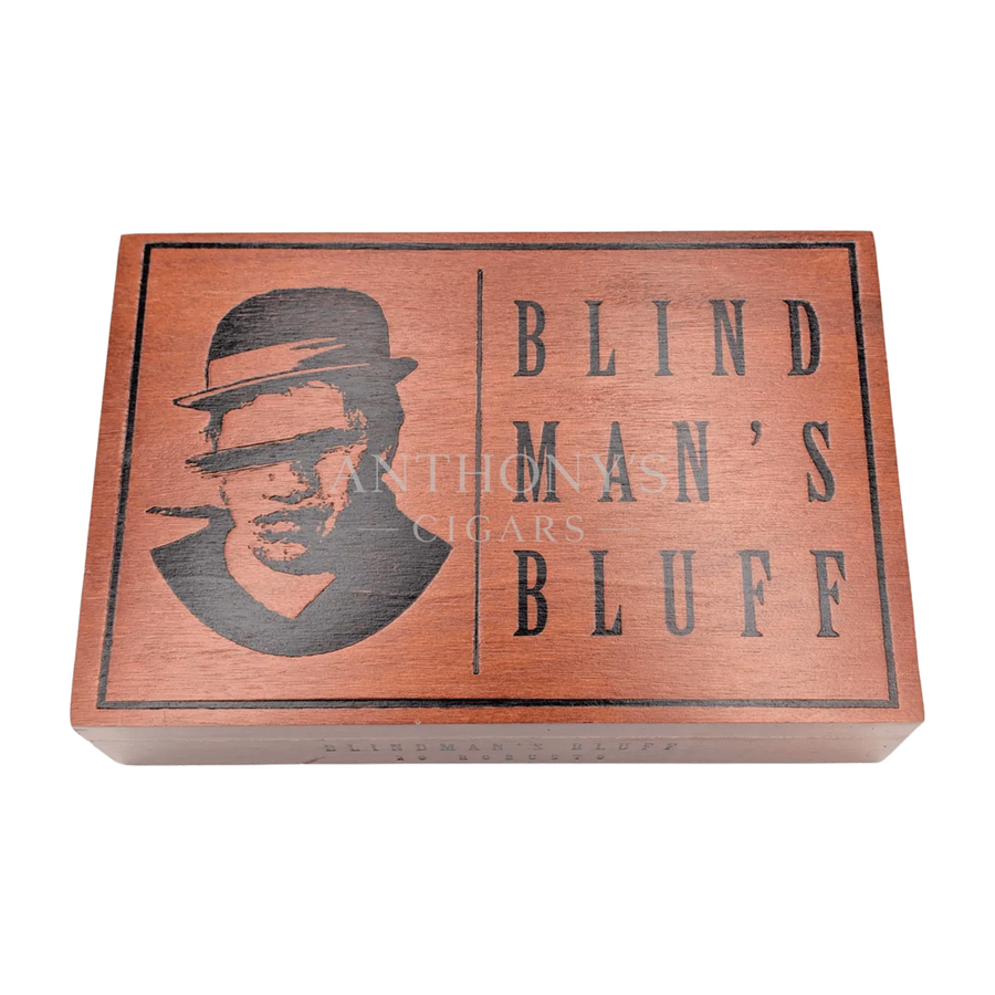 Caldwell Blind Man's Bluff Habano Magnum cigar box closed