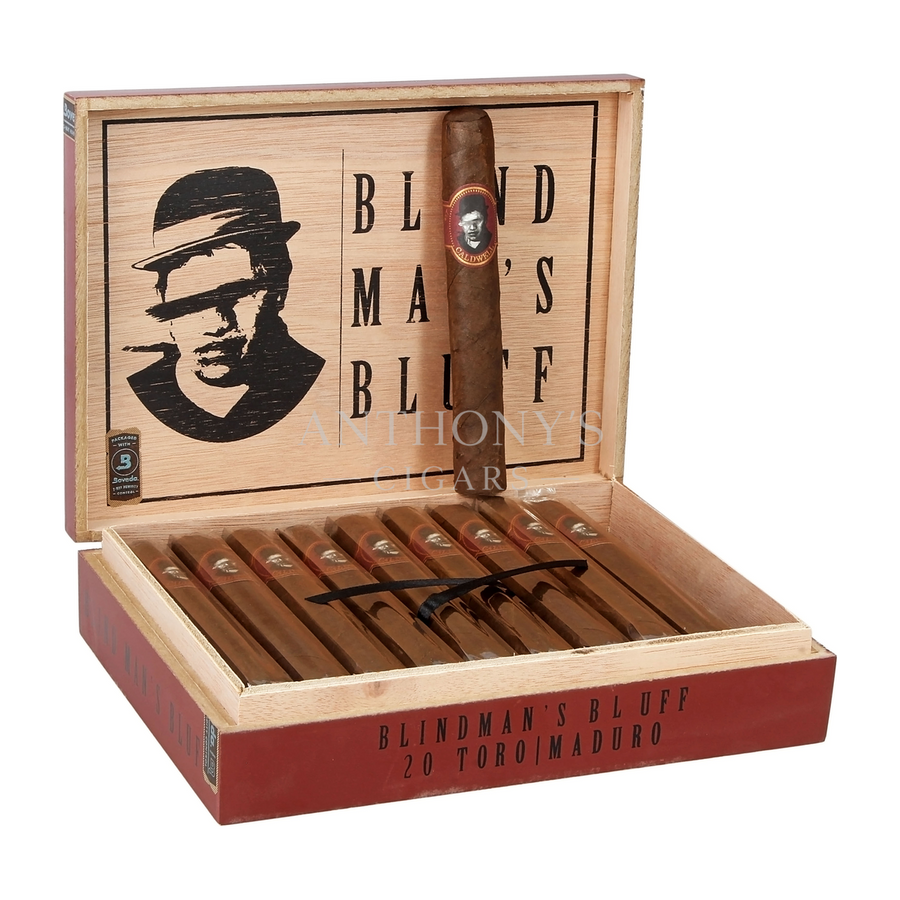 Caldwell Blind Man's Bluff Maduro Toro cigar box