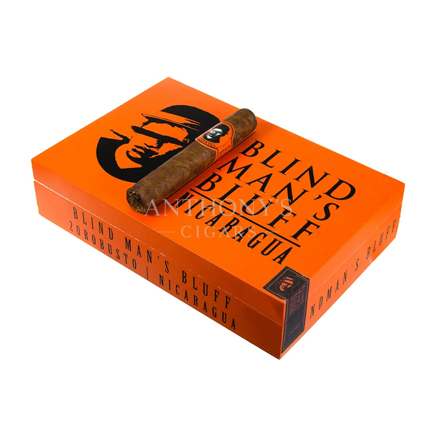 Caldwell Blind Man's Bluff Nicaragua Magnum cigar box closed