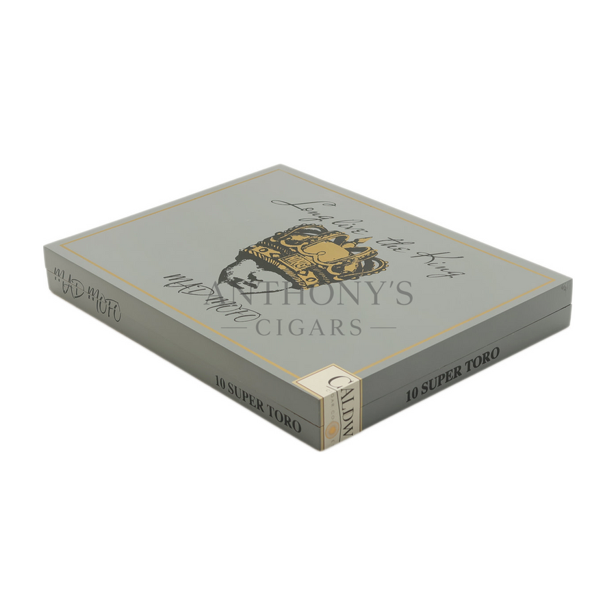 Caldwell Long Live the King Mad MoFo Habano Super Toro cigar box closed