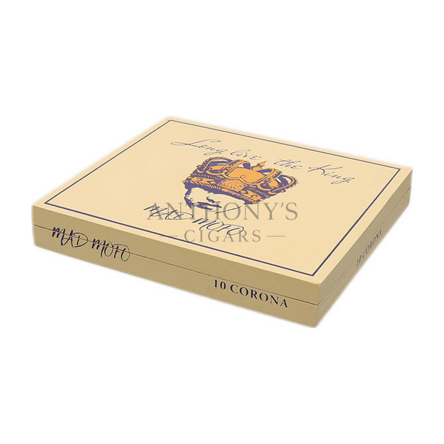 Caldwell Long Live the King Mad MoFo Maduro Corona cigar box closed