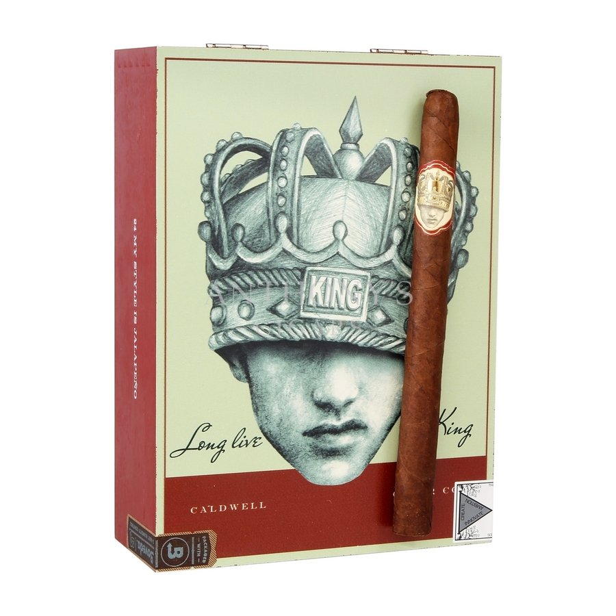 Caldwell Long Live the King My Style Is Jalapeno cigar box closed