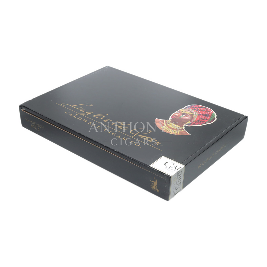 Caldwell Long Live The Queen Maduro Queen's Charge cigar box closed