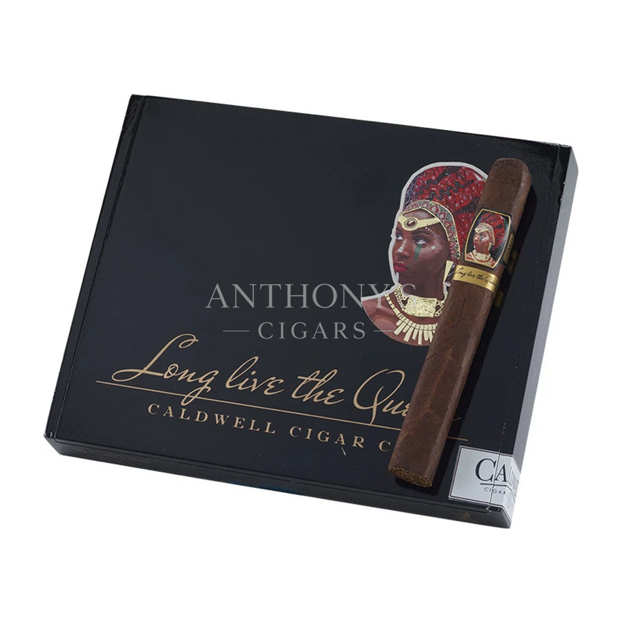 Caldwell Long Live The Queen Maduro Wild Card Box Press cigar box closed