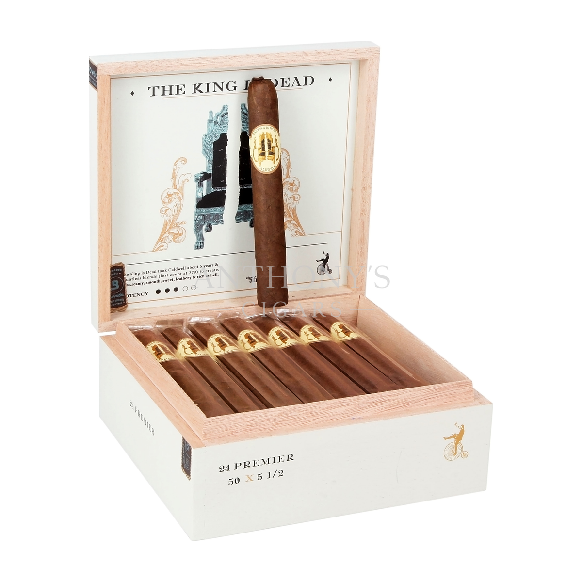 Caldwell The King is Dead Premier cigar box