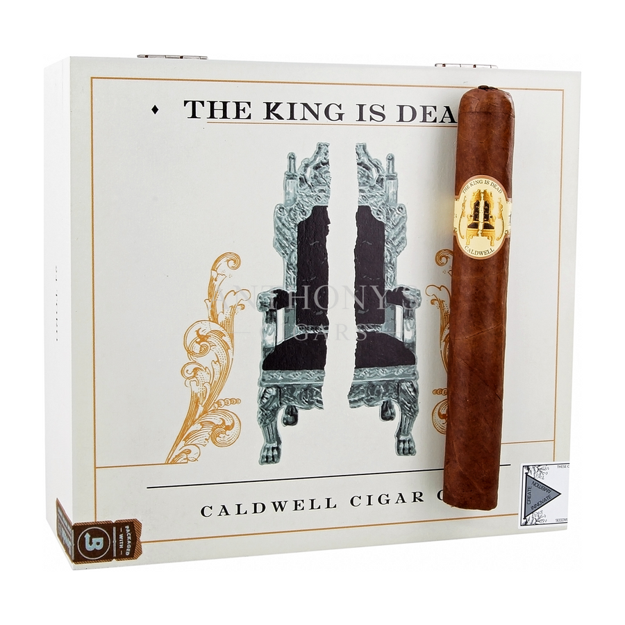 Caldwell The King is Dead Toro cigar box closed