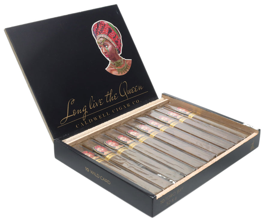 Caldwell Long Live The Queen Maduro Wild Card Box Press