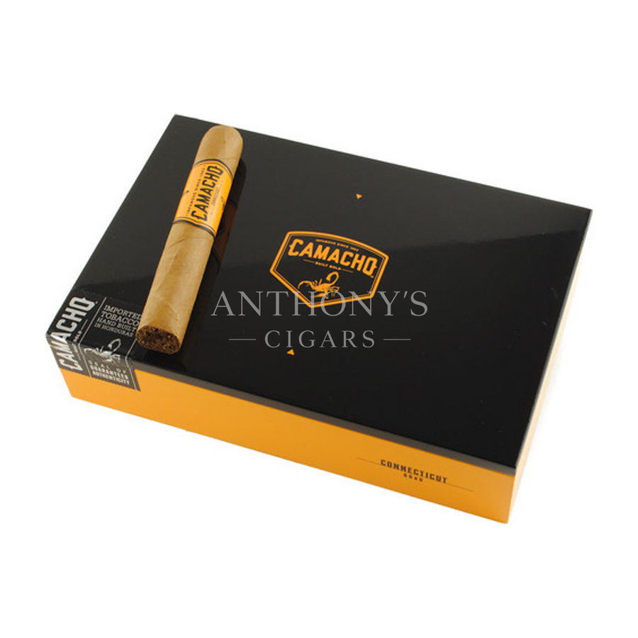Camacho Connecticut Gordo cigar box closed
