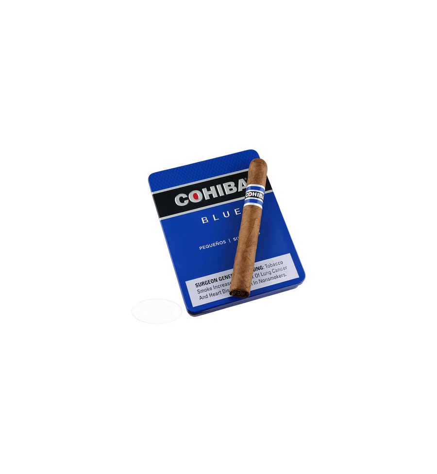 Cohiba Blue Pequeno 6ct Tin single cigar
