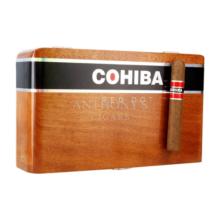 Cohiba Red Dot Robusto Fino cigar box closed