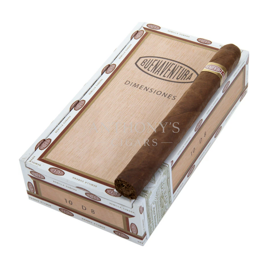 Curivari Buenaventura Dimensiones D8 cigar box closed