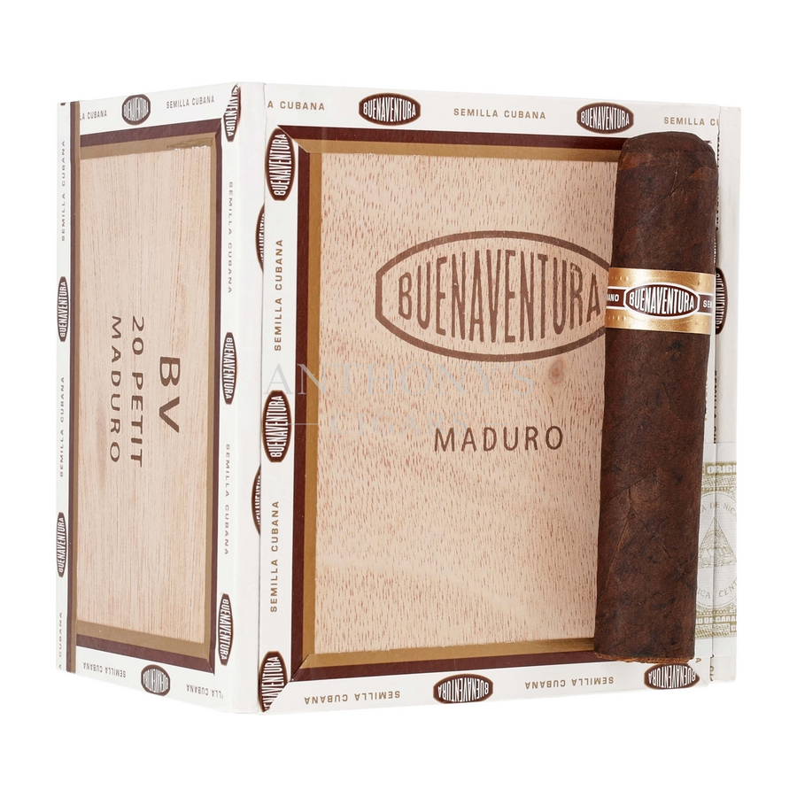 Curivari Buenaventura Maduro Petit BV cigar box closed