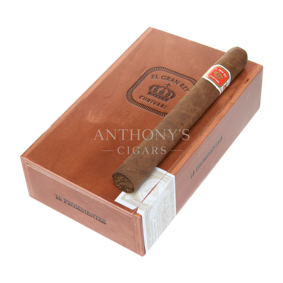 Curivari El Gran Rey Prominentes cigar box closed