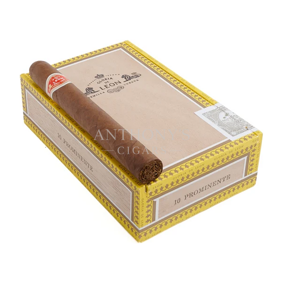 Curivari Gloria De Leon Prominente cigar box closed