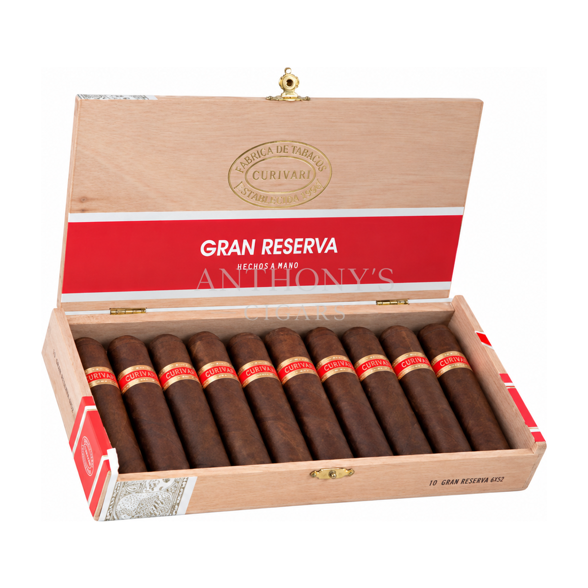 Curivari Gran Reserva 2025 458 cigar box