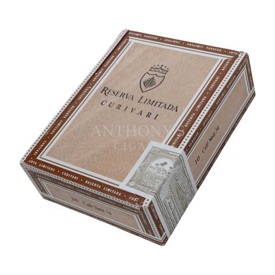 Curivari Reserva Limitada Café Noir 54 cigar box closed
