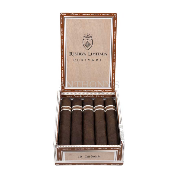 Curivari Reserva Limitada Café Noir 54 cigar box